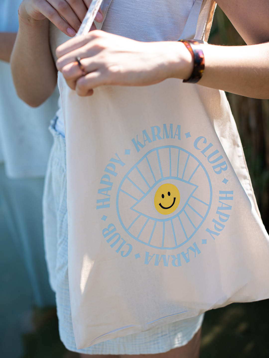HAPPY KARMA CLUB - TOTE BAG Sand
