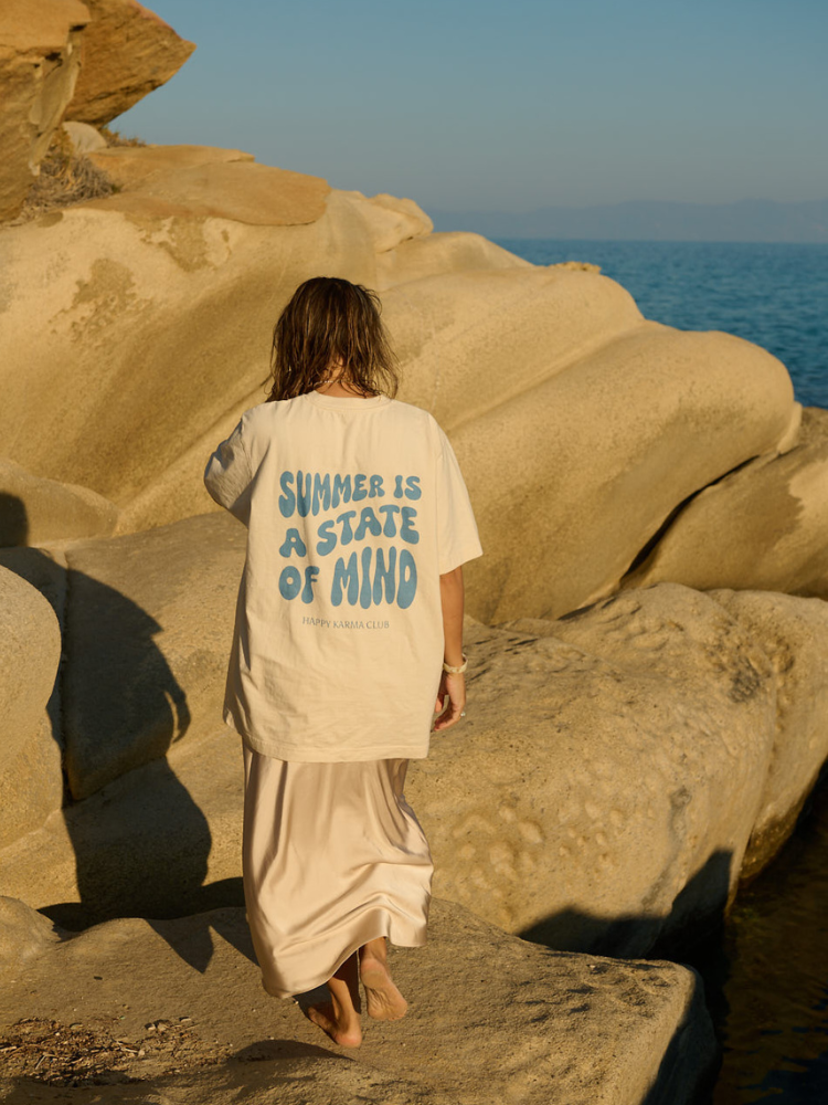 Summer Vibes, Summer girl, organic Shirt, Summer is a state of mind, summer essentials